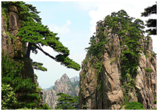 Huangshan mountains