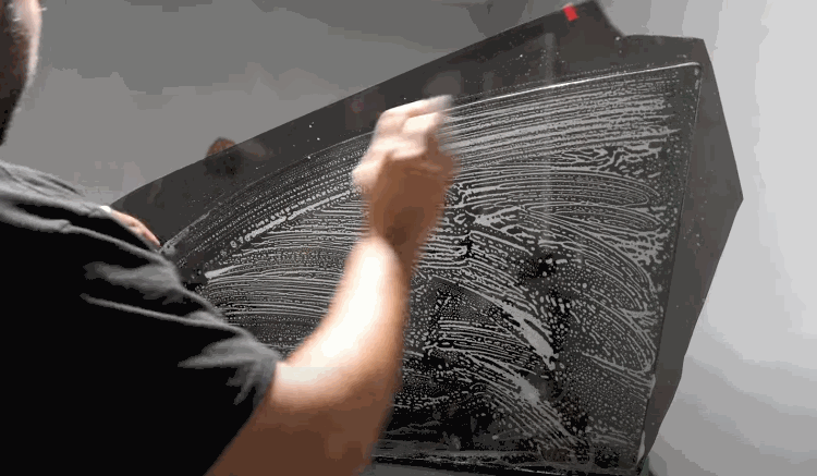 Window Tint Installation by a professional in a temperature controlled environment